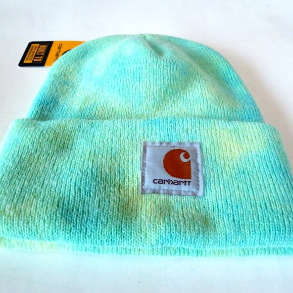 Carhartt Hat Custom Ocean Jade Tie Dye main image 4